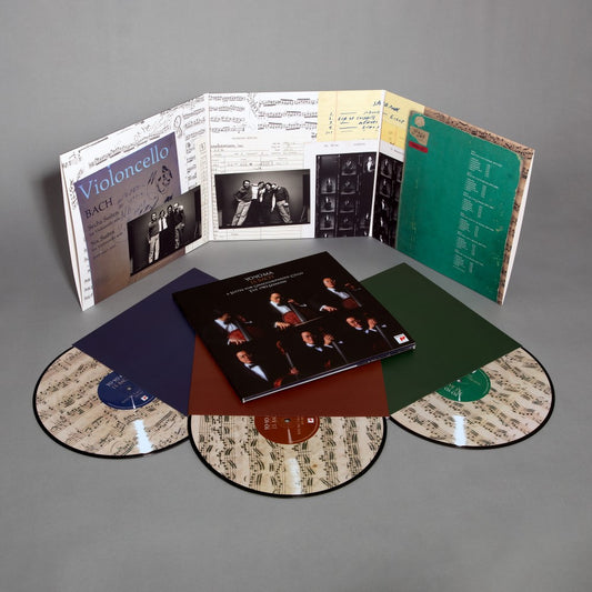 重返奔放年代-巴哈無伴奏大提琴組曲 (1983年版) J.S. Bach: The Six Unaccompanied Cello Suites - The 1983 Sessions (3LP)