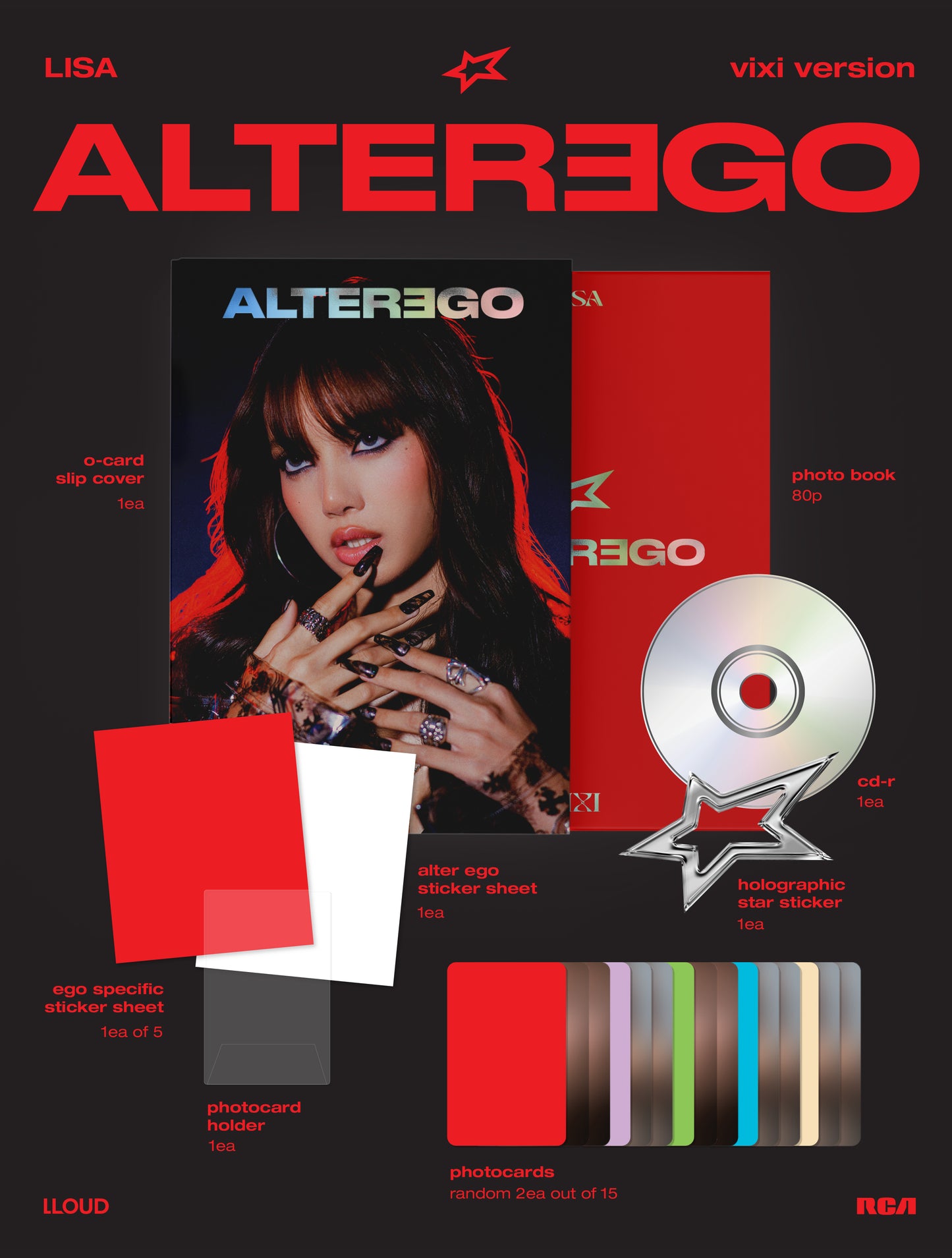 雙生自我 (豪華寫真Vixi版) ALTER EGO (Photobook – Vixi Version)