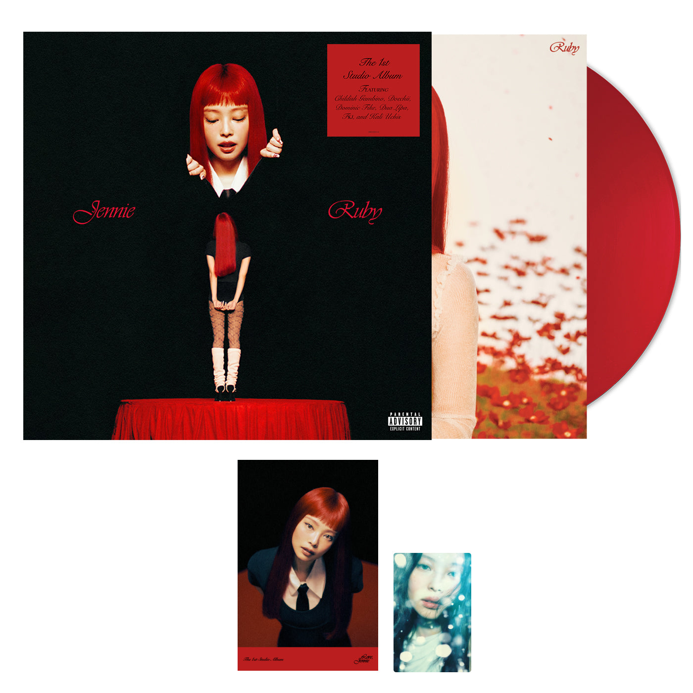 Ruby (紅色彩膠 Opaque Red Vinyl)