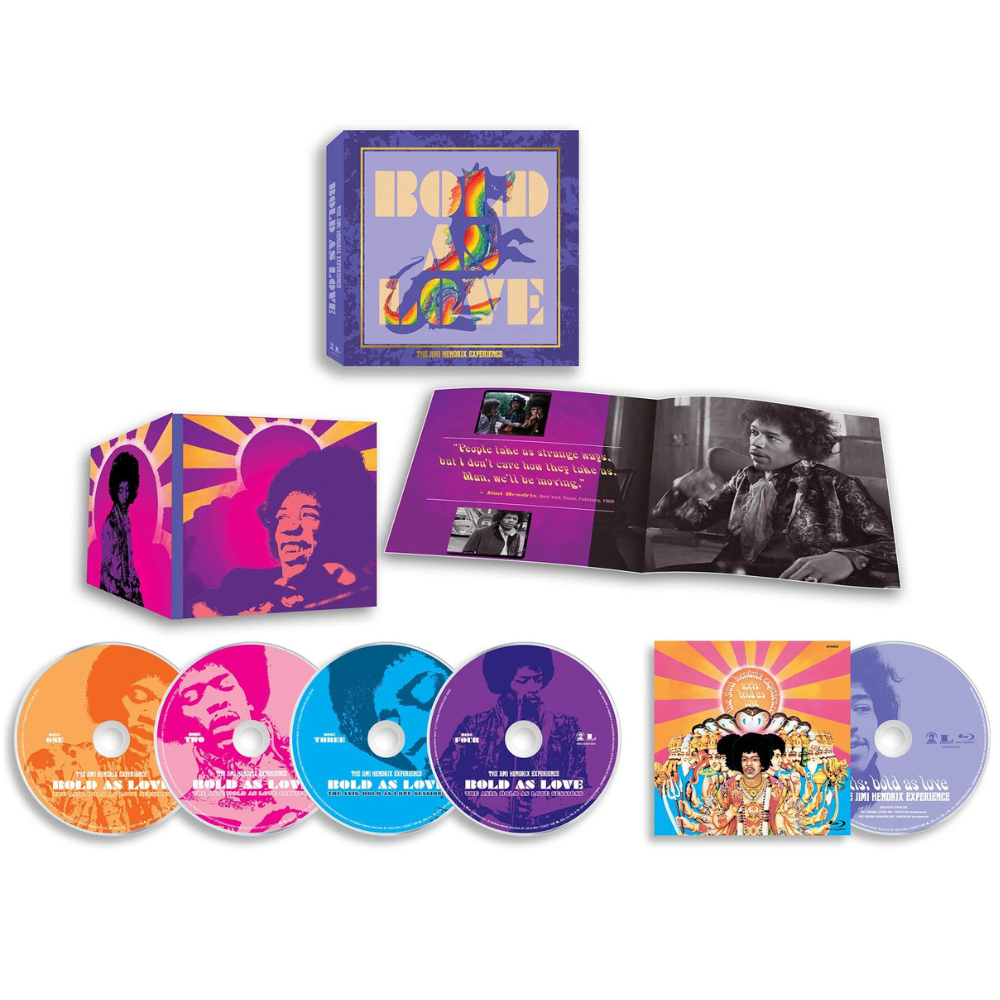 大膽如愛 Bold As Love (4CD+Blu-ray Audio)
