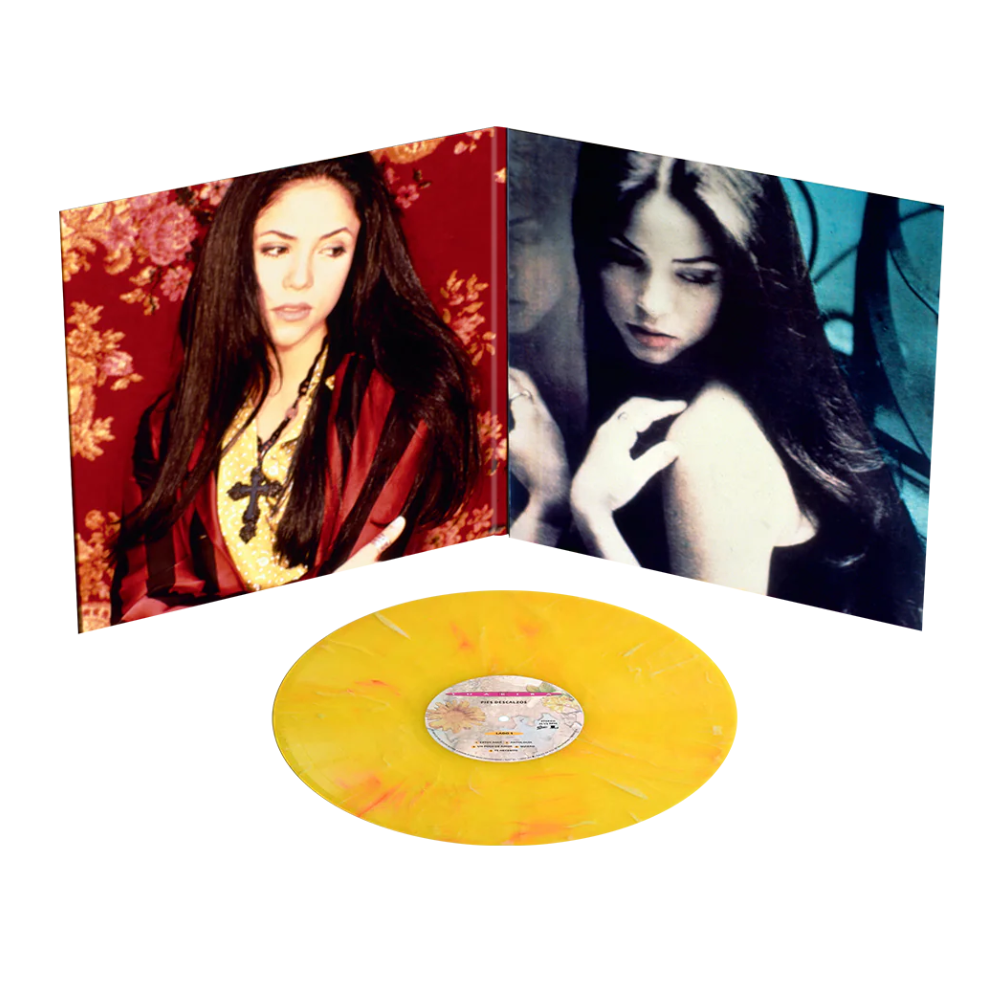 赤足而行 Pies Descalzos (黃紅混色大理石彩膠 Yellow with Red Swirl Marble Vinyl)