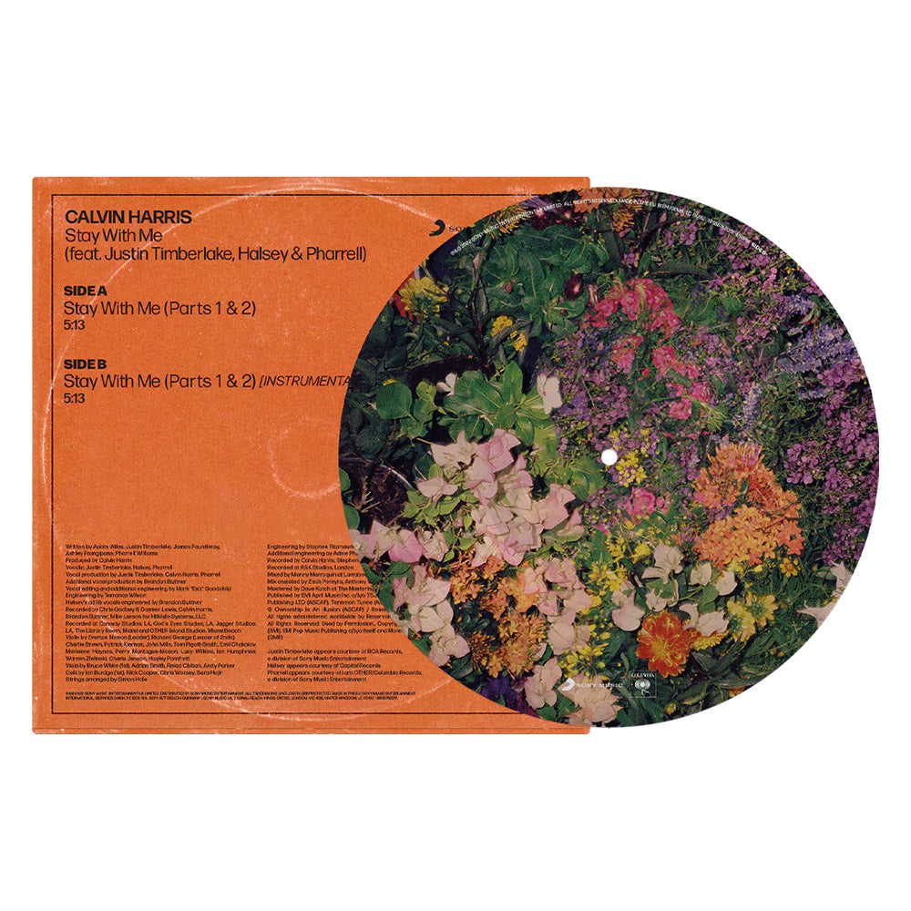 陪我一起嗨 Stay With Me (圖片彩膠唱片 Picture Vinyl)