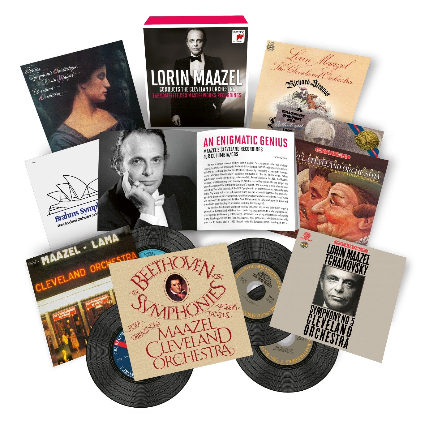 CBS錄音全集 Lorin Maazel Conducts the Cleveland Orchestra (15CD)
