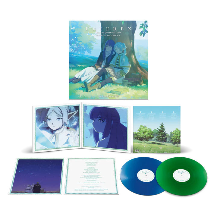 葬送的芙莉蓮 Frieren: Beyond Journey's End (半透明翠綠色和鈷藍色彩膠 Translucent Emerald Green and Cobalt Blue 2LP)