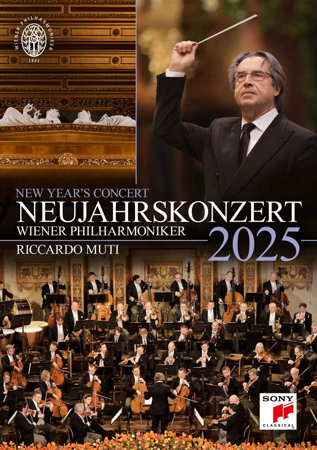 2025維也納新年音樂會 New Year's Concert 2025 (DVD)