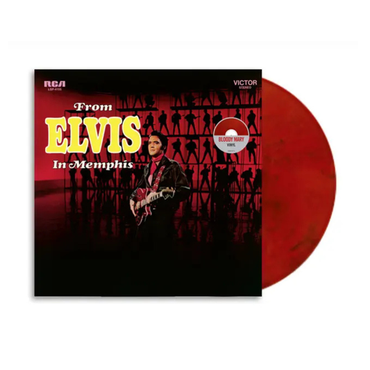 曼斐斯現場實錄 From Elvis in Memphis (NAD 2025)(Red Black & White Marble Vinyl)