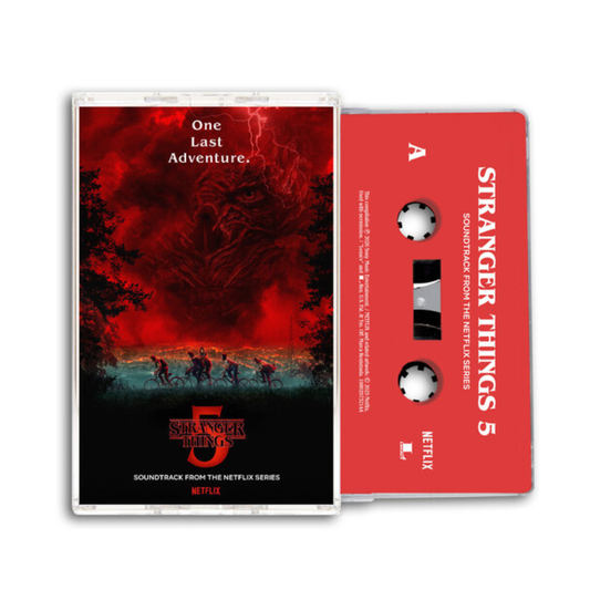怪奇物語 第五季 Stranger Things 5 (Soundtrack From The Netflix Series) (錄音帶Cassette)