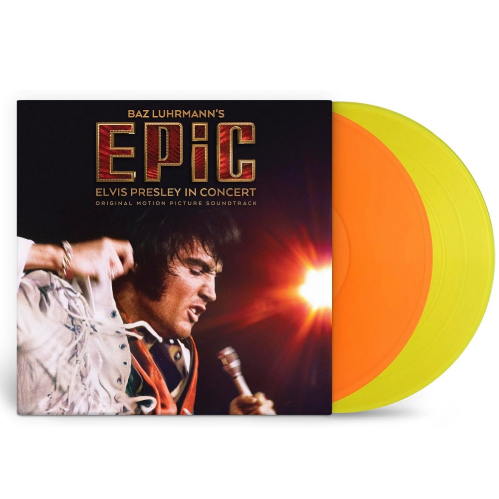 EPiC：貓王現場 Elvis Presley in Concert (Limited Translucent Orange & Yellow Vinyl)