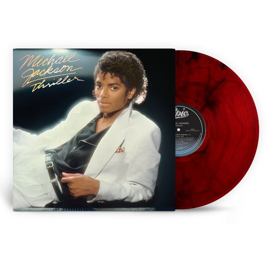 顫慄 Thriller (紅黑大理石紋彩膠 Red & Black Marble Vinyl)