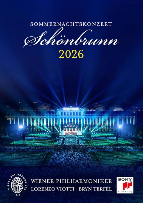 2026維也納仲夏夜露天音樂會 Summer Night Concert 2026 (DVD)